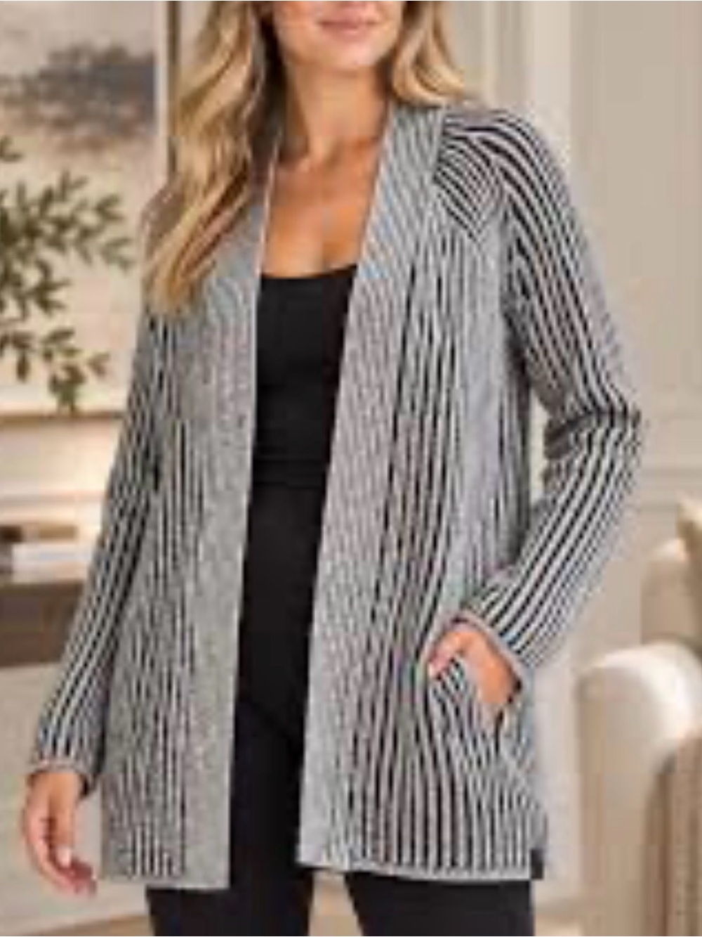 lululemon Cotton-Cashmere Blend Sweater Open-Front Women's Sweater Cardigan
